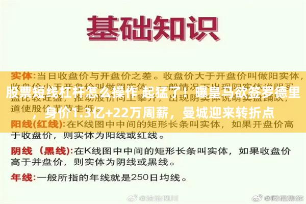 股票短线杠杆怎么操作 起猛了！曝皇马欲签罗德里，身价1.3亿+22万周薪，曼城迎来转折点