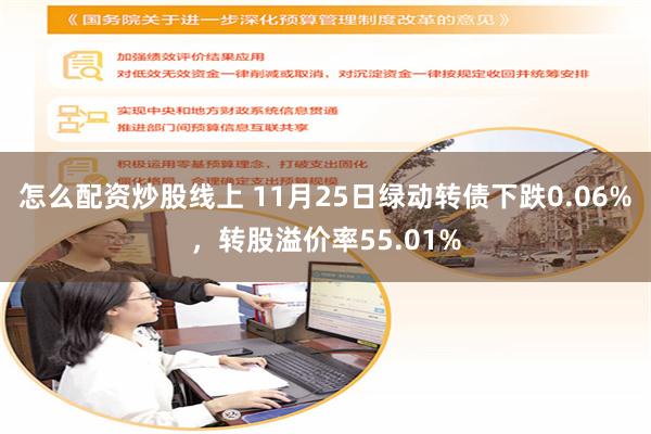 怎么配资炒股线上 11月25日绿动转债下跌0.06%，转股溢价率55.01%