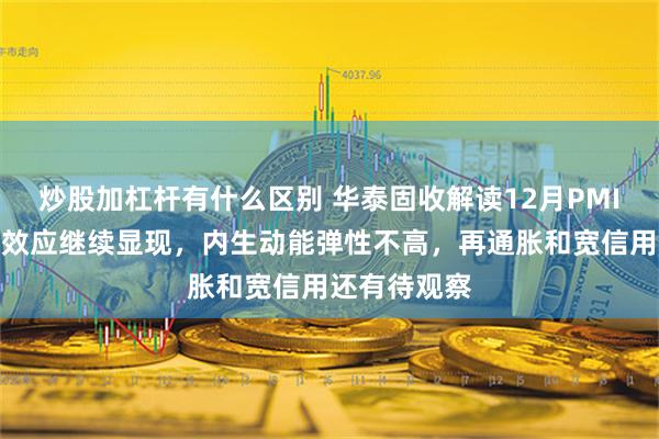 炒股加杠杆有什么区别 华泰固收解读12月PMI数据：政策效应继续显现，内生动能弹性不高，再通胀和宽信用还有待观察